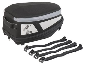 Torba na tył Royster Sport 11-15L czarny / szary Hepco Becker | 640814 00 01