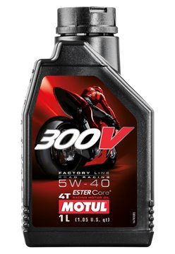 MOTUL Olej silnik 300V 4T FL ROAD RACING 5W40 1L syntetyczny | MU101339