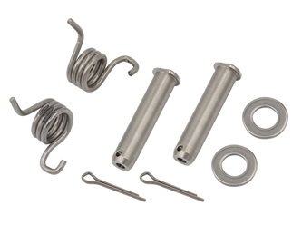 Zestaw montażowy podnóżków (sworznie, sprężyny, podkładki i zabezpieczenia) Honda CR 125/250, CRF 250R/450R, CRF 450X, CRF 250RX/450RX, CRF 250X PSYCHIC | MX-04850