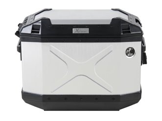 Kufer boczny lewy Xplorer 30L srebrny Hepco & Becker | 610208 00 00
