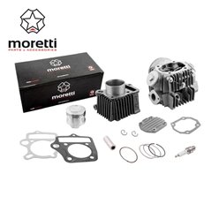 Zestaw cylinder głowica Motorower 139FMB 80cc 4T tuning MORETTI | 5905220819621