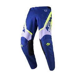 Spodnie Track Focus Navy niebieski/szary / żółty M (32) Kenny Racing | 241-6203012-3220