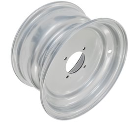 Felga przednia do srebrna 10x5,5 (90mm) ATV