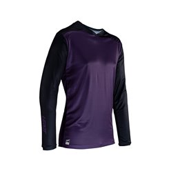 Koszulka rowerowa MTB ENDURO 4.0 Jersey Velvet/Czarny Rozmiar XL LEATT | 5024120474