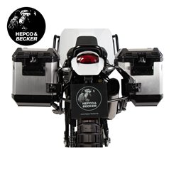 Stelaż Cutout + kufry boczne Xplorer Ducati DesertX 2022-2026 Hepco Becker | 6517638 00 01-00-40