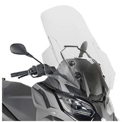 Szyba akcesoryjna Piaggio MP3 HPE 400, 400 Sport, 530 Exclusive 71,5x65cm przeźroczysta Kappa | KD5619ST