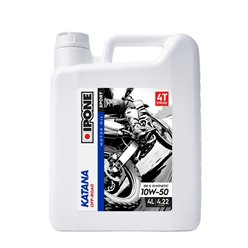 Katana OFF ROAD 10W50 Olej silnikowy 100% SYNTETYK 4L (ESTER, MA2) Ipone | 801110