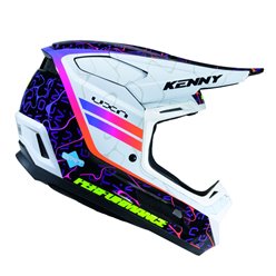 Kask Cross/Enduro Performance ERT Graphic + Wave Black White Czarny/Biały Rozmiar L KENNY RACING | 261-0202013-5600