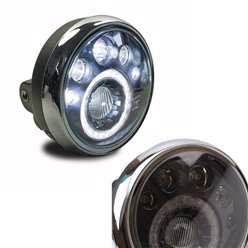 Reflektor LED Homologacja E4 E24 do motocykla / motoroweru | 5905220854820