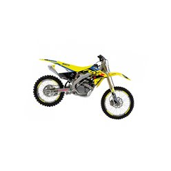 BLACKBIRD KOMPLET NAKLEJEK (OKLEIN) SUZUKI RMZ 250 2007-2009 DREAM 5 KOLOR ŻÓŁTY NIEBIESKI