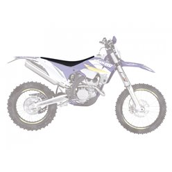 BLACKBIRD POKROWIEC / POSZYCIE NA SIEDZENIE SHERCO SE/SEF 2025 (SE/SFE ALL MODELS 2025) PYRAMID KOLOR CZARNY