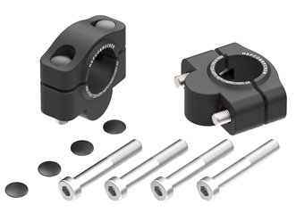 Podwyższenie kierownicy Kawasaki Z 900 RS / Café / RS SE 2018 - 2025, 20 mm czarne Hepco & Becker | 42302533 20 01