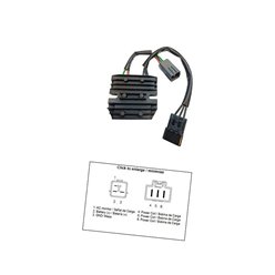 DZE REGULATOR NAPIĘCIA KAWASAKI ZX-6R 2007-2008 (50A) (21066-0025)