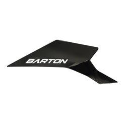 Obudowa prawa przednia czarna Barton Blade R
