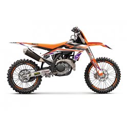Komplet naklejek (oklein) KTM SX/SX-F, EXC/EXC-F Dream 5 CHROME EFX Blackbird | E2548ABCRO