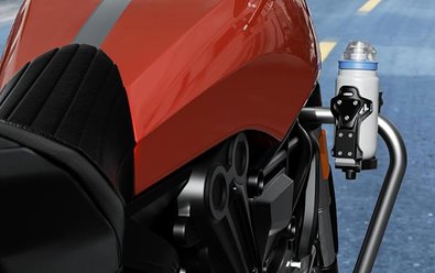 Uniwersalny uchwyt na bidon, butelkę i termos – idealny do motocykla, skutera, roweru