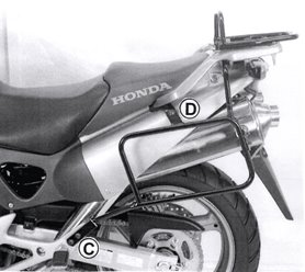 Honda XL 1000 V Varadero 03-06 stelaż pod sakwy boczne