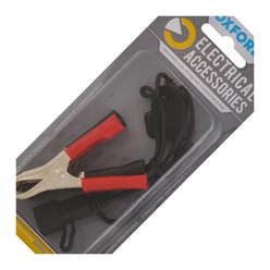 Przewód do ładowarek USA/SAE ze szczypcami 0,5m Oxford | EL104