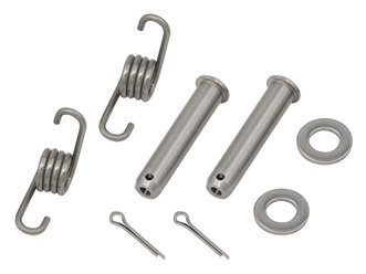 Zestaw montażowy podnóżków (sworznie, sprężyny, podkładki i zabezpieczenia) Beta, Husqvarna, Gas Gas, KTM Psychic | MX-04844