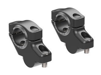 Podwyższenie kierownicy z przesunięciem 30 mm w górę, 21 mm w tył, czarne Honda XL 750 Transalp 2023-2024 Hepco & Becker | 42409539 00 01