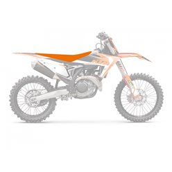 BLACKBIRD POKROWIEC / POSZYCIE NA SIEDZENIE KTM SX 85 2025 PIRAMID KOLOR POMARAŃCZOWY