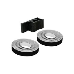 Naklejki na obręcze czarne 7mm LAMPA | 90520