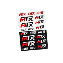 Naklejki logo (arkusz) MTX PARTS | MTXLOGOSTICKER
