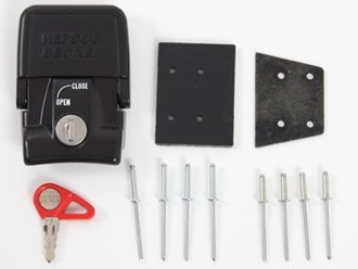 Zamek mocujący do kufra bocznego Junior lub Journey Hepco Becker