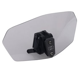 Windshield deflektor regulowany na szybę przyciemniany (dymiony) 260 x 125MM Oxford | OX847