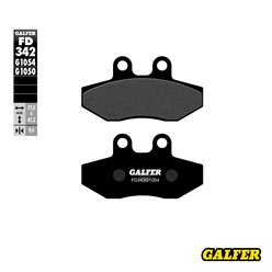 GALFER KLOCKI HAMULCOWE KH393 PÓŁMETALICZNE SKUTERY YAMAHA/ MBK