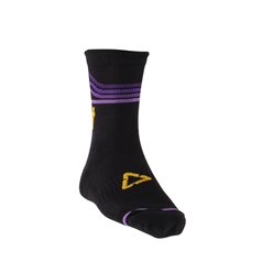 Skarpety Rowerowe MTB Socks Velvet Czarny/Fioletowy Rozmiar L/XL (43-48) Leatt | 5023046851