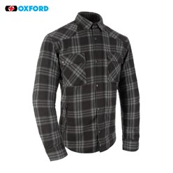 Koszula motocyklowa męska Kickback 3.0 szary L Oxford | TM250101L