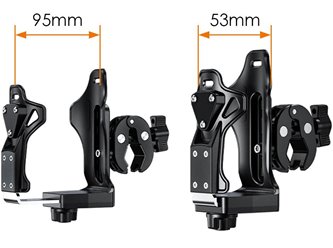 Uniwersalny uchwyt na bidon, butelkę i termos – idealny do motocykla, skutera, roweru