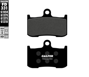 Klocki hamulcowe KH347 PÓŁMETALICZNE Galfer | FD331G1054