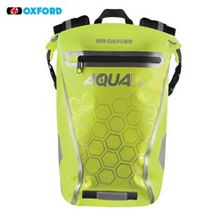 Plecak wodoodporny Aqua V-20 20L żółty fluo/biały Oxford | OL697
