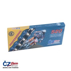 CZ ŁAŃCUCH NAPĘDOWY 520 M (112 OGNIW) MOTOCROSS DO 125 CCM (2T), 250 CCM (4T) (35,0 KN) + ZAPINKA | CZ520M112