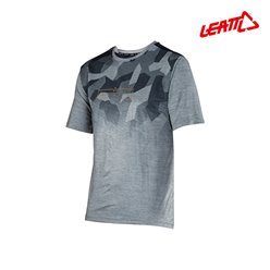 Koszulka rowerowa MTB Trail 1.0 Jersey Granite kolor szary rozmiar M Leatt | 5024130432
