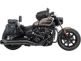 Bagażnik Solo z oparciem Indian Scout Bobber czarny Hepco & Becker | 6127697 00 01