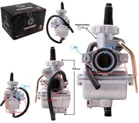 Gaźnik PZ20 Motorower 139FMB 50-80cc MORETTI | 5905220812875