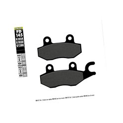 Klocki hamulcowe KH197 Półmetaliczne Galfer | FD145G1054