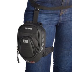 Torba przypinana do nogi L1R czarna Oxford | OL239