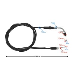 Linka gazu do skutera Barton Falcon 2 Skuter