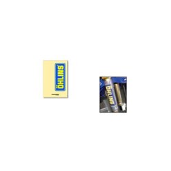 Komplet naklejek na teleskopy Ohlins clear 2 szt. Blackbird | E5045O
