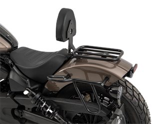 Bagażnik Solo z oparciem Indian Scout Bobber czarny Hepco & Becker | 6127697 00 01