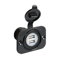 Ładowarka 2x USB EXT-8 12-24V | 39005