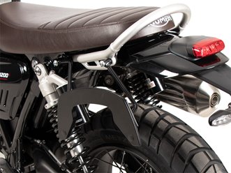 C-Bow Stelaż, uchwyt na torby boczne, lewy Triumph Scrambler 1200 X 2024-2026 Hepco & Becker | 6317667 00 01L