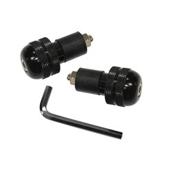 Ciężarki kierownicy Czarny 17MM Psychic | MC-08508