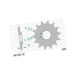 Zębatka przednia 12 KTM SX 65 ŁAŃC. 420 AFAM | 94120-12