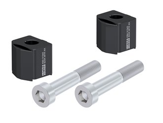 Podwyższenie kierownicy 25 mm czarne do KTM 890 Adventure / R / Rally 2021 - 2022 Hepco & Becker | 42357617 25 01