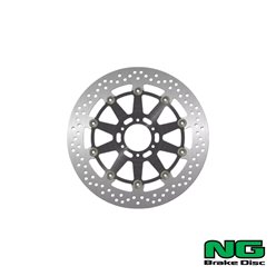 Tarcza hamulcowa przód Aprilia Drosoduro 900/TUONO660, Moto Guzzi V7 (320X64X4,5MM) (6X8,5MM) PŁYWAJĄCA (ŚRODEK ALUMINIOWY) | NG1597G